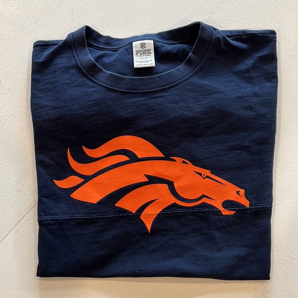 Victoria secret PINK Denver broncos long sleeve - Picture 2 of 6